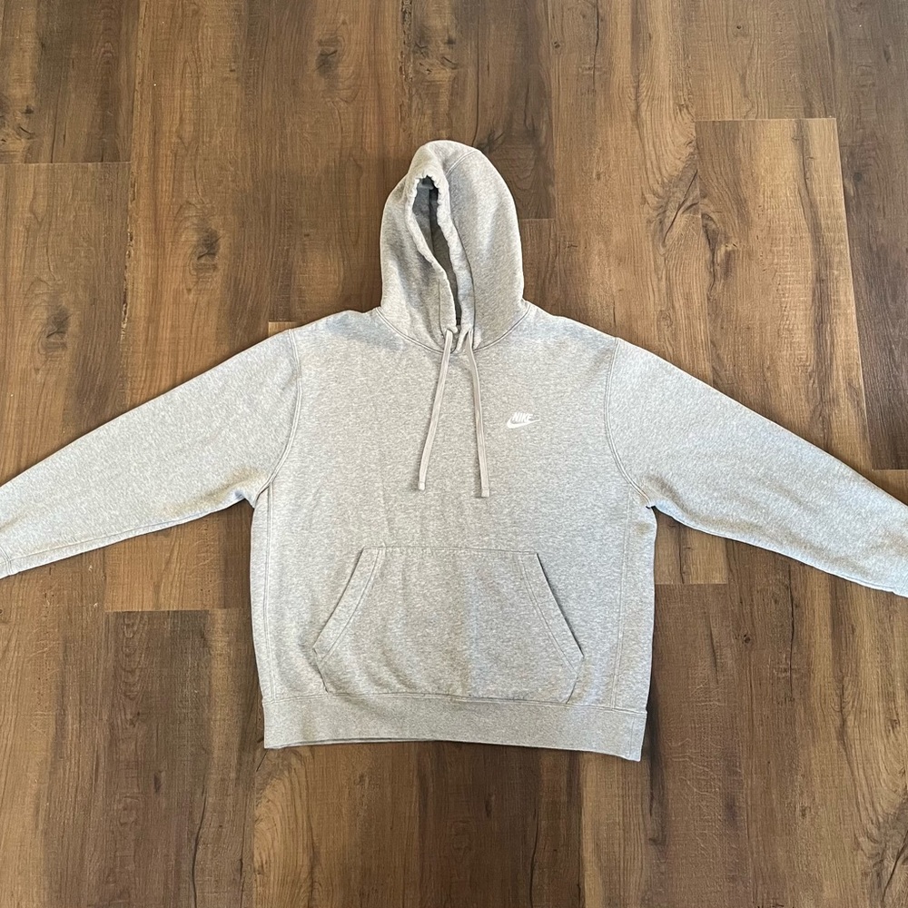 Nike grey hoodie Size L